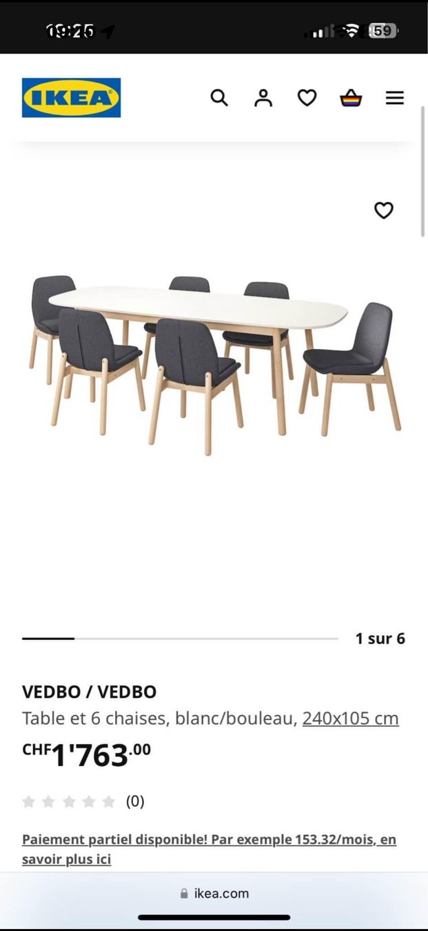 Ikea Tischset: Tisch mit 4 Stühle – Gebraucht aus Egnach von rim_g7gj 3
