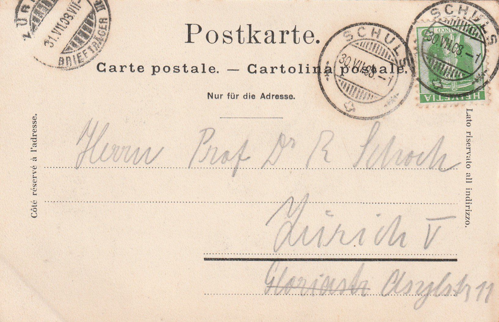 Cartoline postali: Lavin – Usato da Rorschacherberg venduto da fratovi2 1