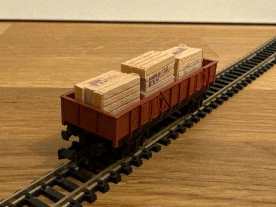 Ibertren Modellini di ferrovie: Ibertren 329 Güterwagen mit Ladung – Nuovo (secondo la descrizione) da Schlierbach venduto da Look8 2