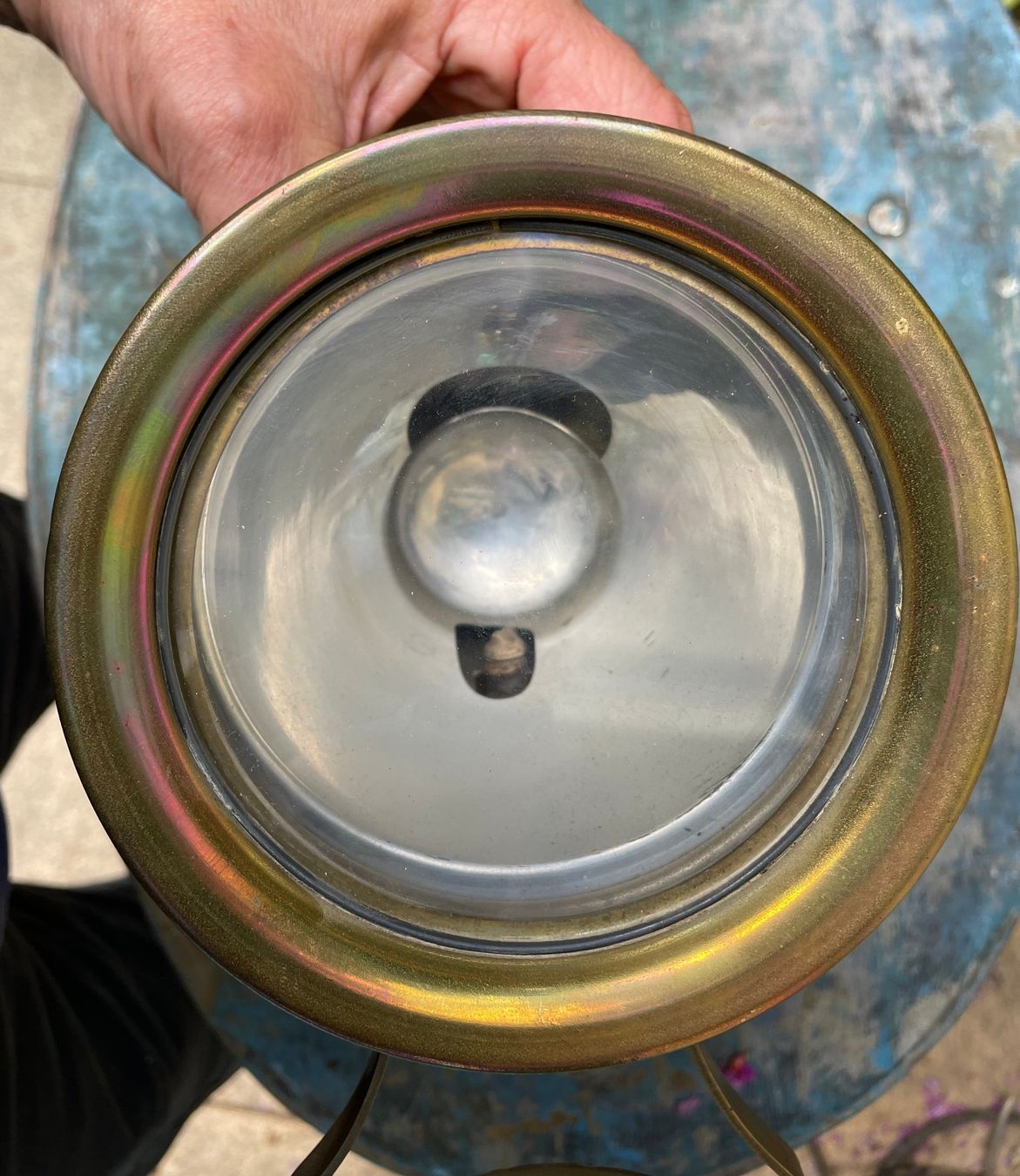Scheinwerfer: Phare ancien automobile à acétylène – Gebraucht aus Versoix von HELVETICA_1 4