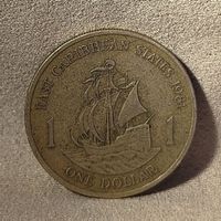 EAST CARIBBEAN STATES ONE DOLLAR 1981