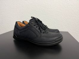 ECCO Howell Black Drago Lederschuh - Grösse 43