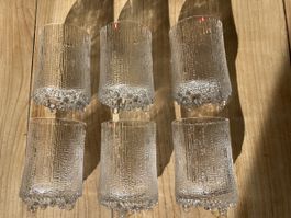 6 Iittala Ultima Thule Gläser 