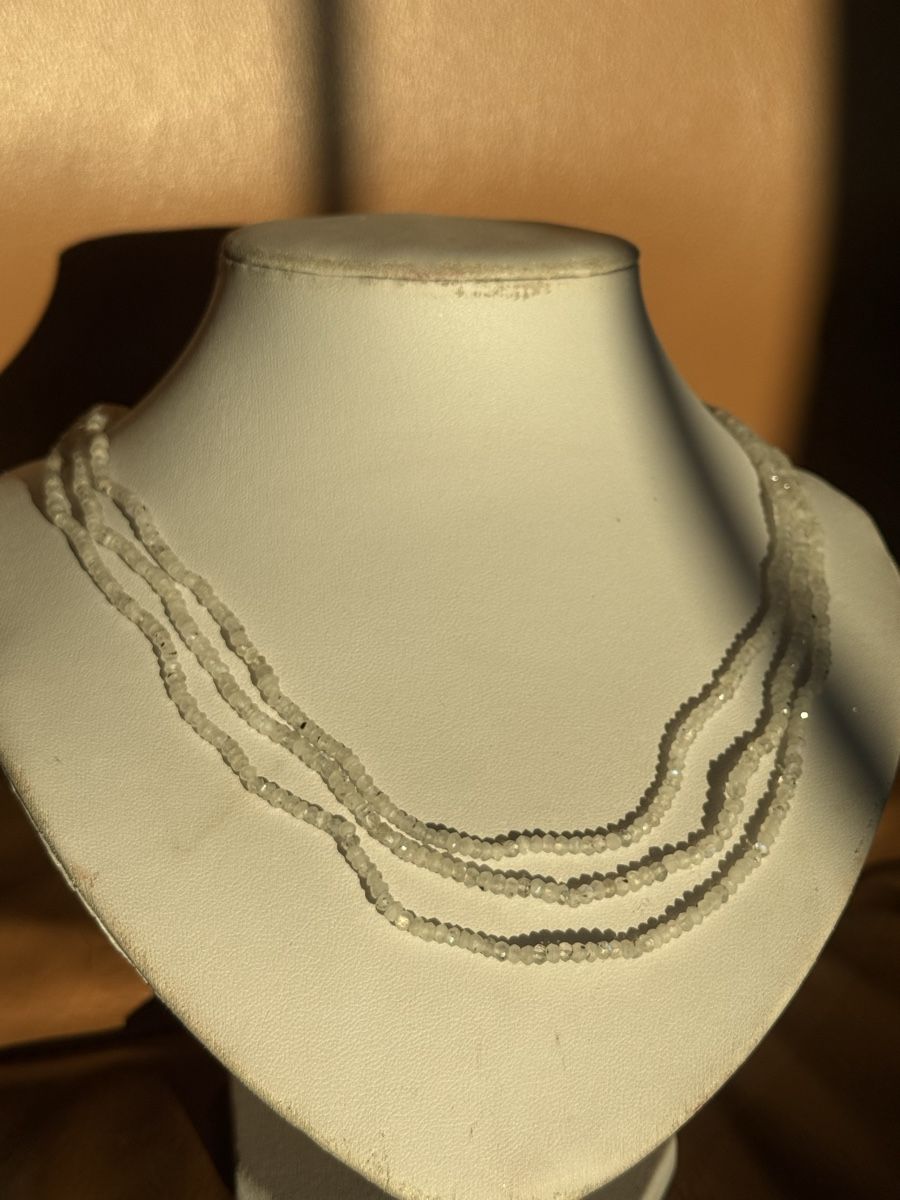 Catenine: Mondstein Kette NEU – Nuovo e nell'imballaggio originale da Basel venduto da Chili007
