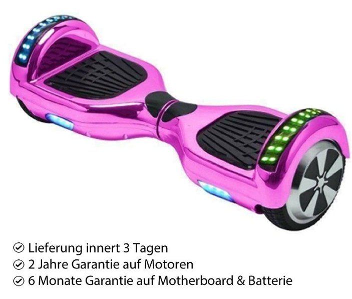 Hoverboards: 6.5" Hoverboard Pink Metallic – Neu und originalverpackt aus Ermatingen von rik4rdo 2
