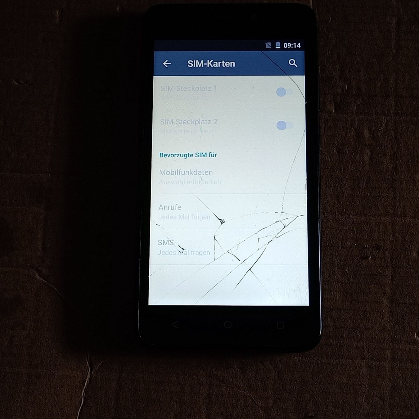 Switel Telefoni cellulari / Smartphones: Dual-Sim Android Smartphone ohne Sperre: Switel S55D defekt – Difettoso da Winterthur venduto da Opusco 3