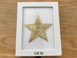 DIOR Lucky Star Brosche Gold - Neu in Originalbox