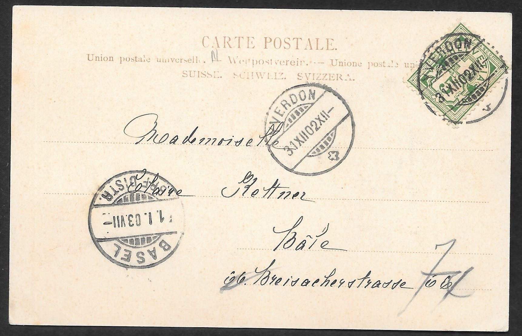 Cartes postales: Yverdon Les Charmettes – D'occasion à Olten par clotaldi 1