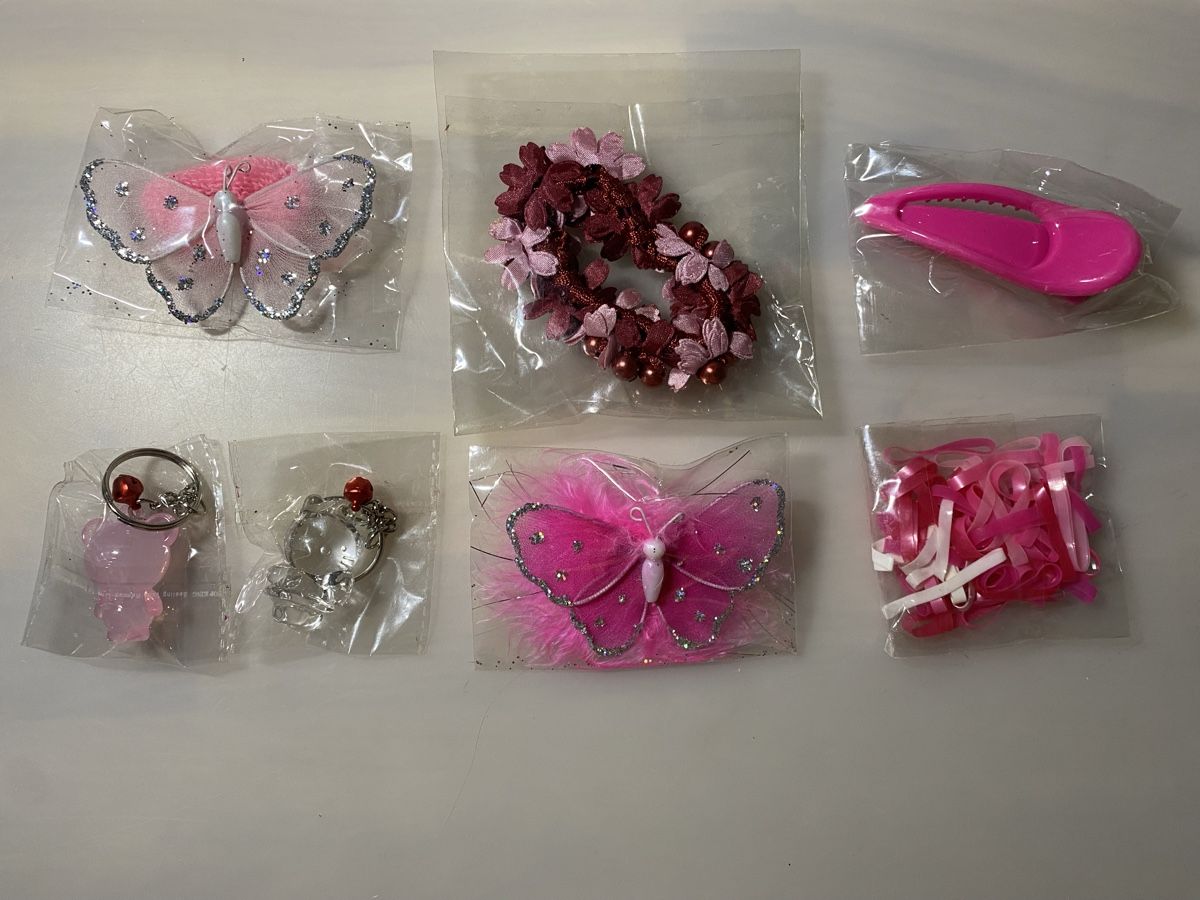 Accessori per capelli: Haarschmuck Set in rosa – Nuovo (secondo la descrizione) da Gretzenbach venduto da LSXS