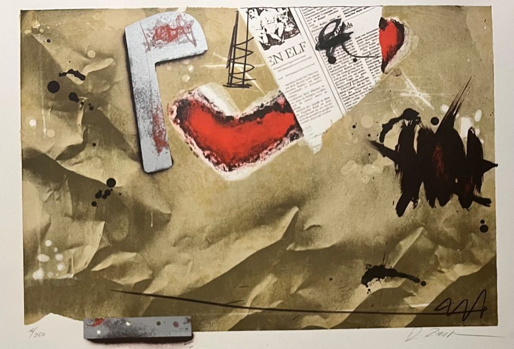 Rolf Ziegler (1955-2010) Lithographie, handsigniert nummerie 3