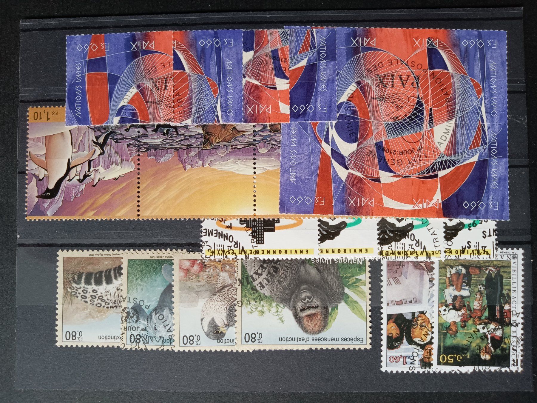 Alle Briefmarken: UNO Genf 1993 **/ET – Gebraucht aus Sissach von eriluz