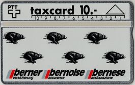 10.- Berner Versicherung - seltene Kunden Taxcard