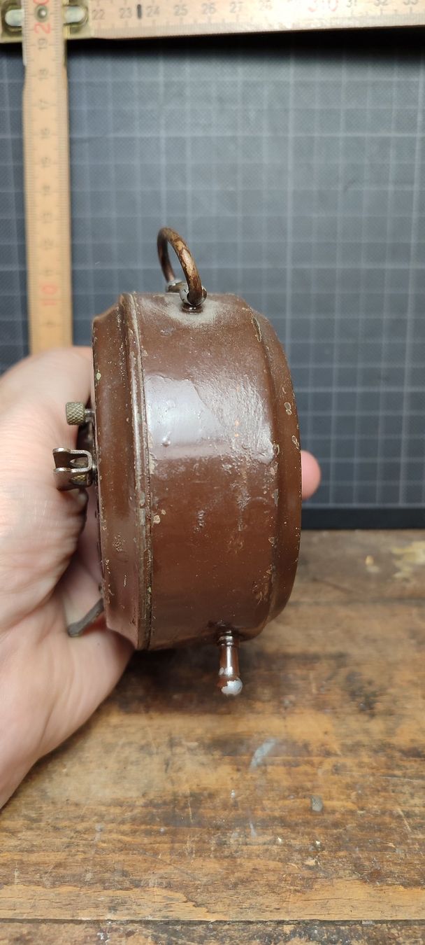Sveglie: Wunderschöner alter Wecker Nr 26 No Name Braun – Usato da Gelterkinden venduto da MYSTOREFORYOU4460 6