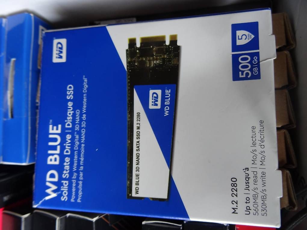 Western Digital Harddisks: WD BLUE 500GB – Neu und originalverpackt aus Buttisholz von rappirosen 2