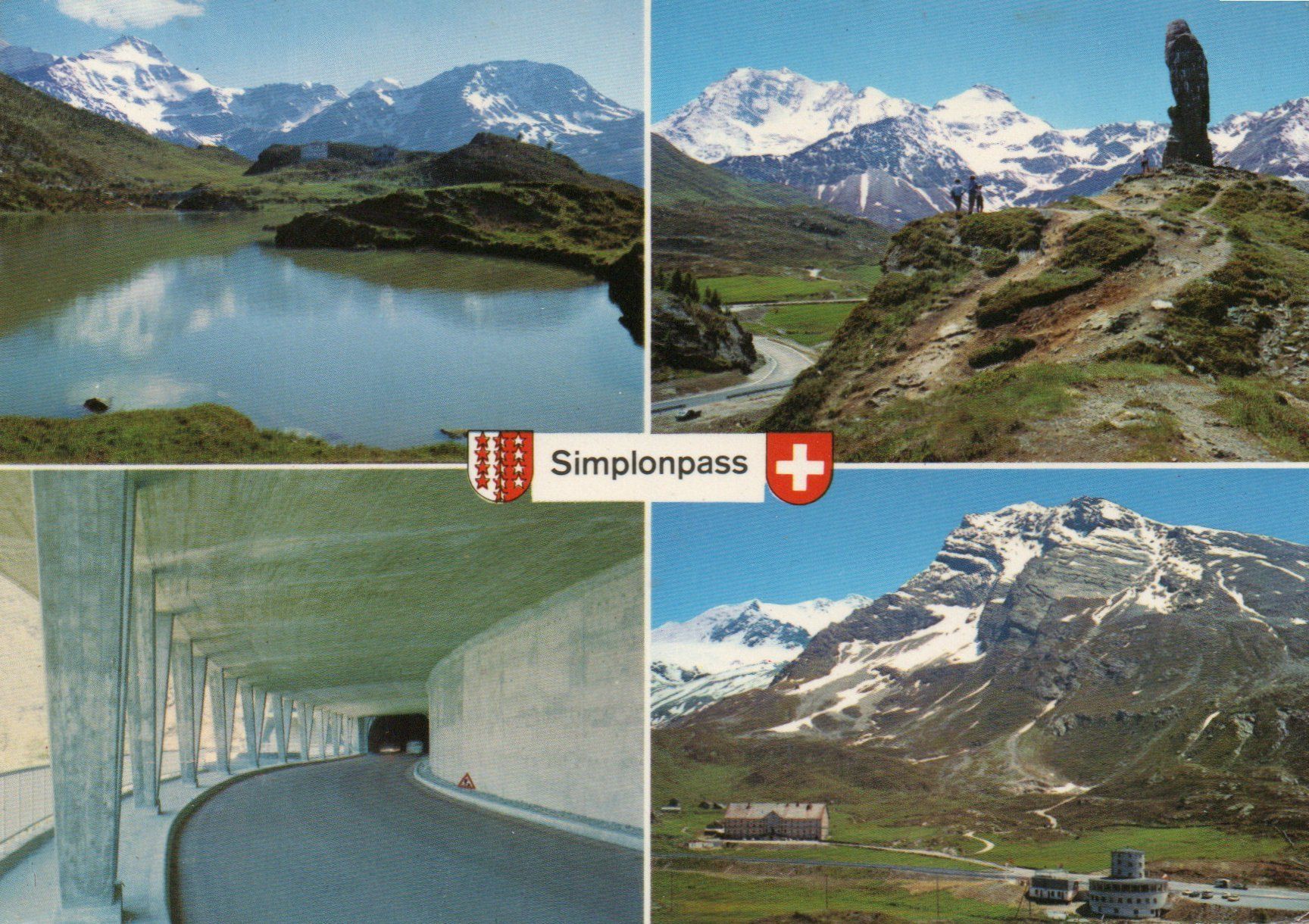 Ansichtskarten: Simplonpass – Gebraucht aus Melano von pisonsdro