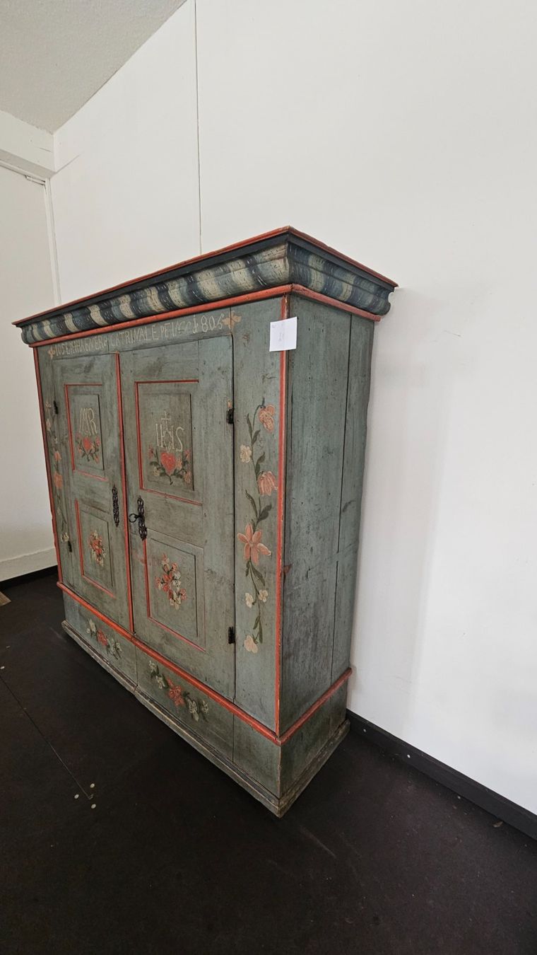Schränke: Bemalten Bauernschrank – Gebraucht aus Diessenhofen von Osio 1