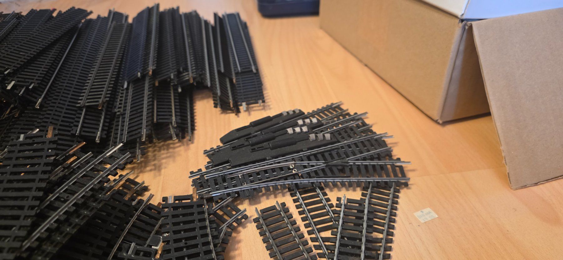 Lima Modelleisenbahnen: Lima Gleis Sammlung HO/DC – Gebraucht aus Hochfelden von Danizh0 5
