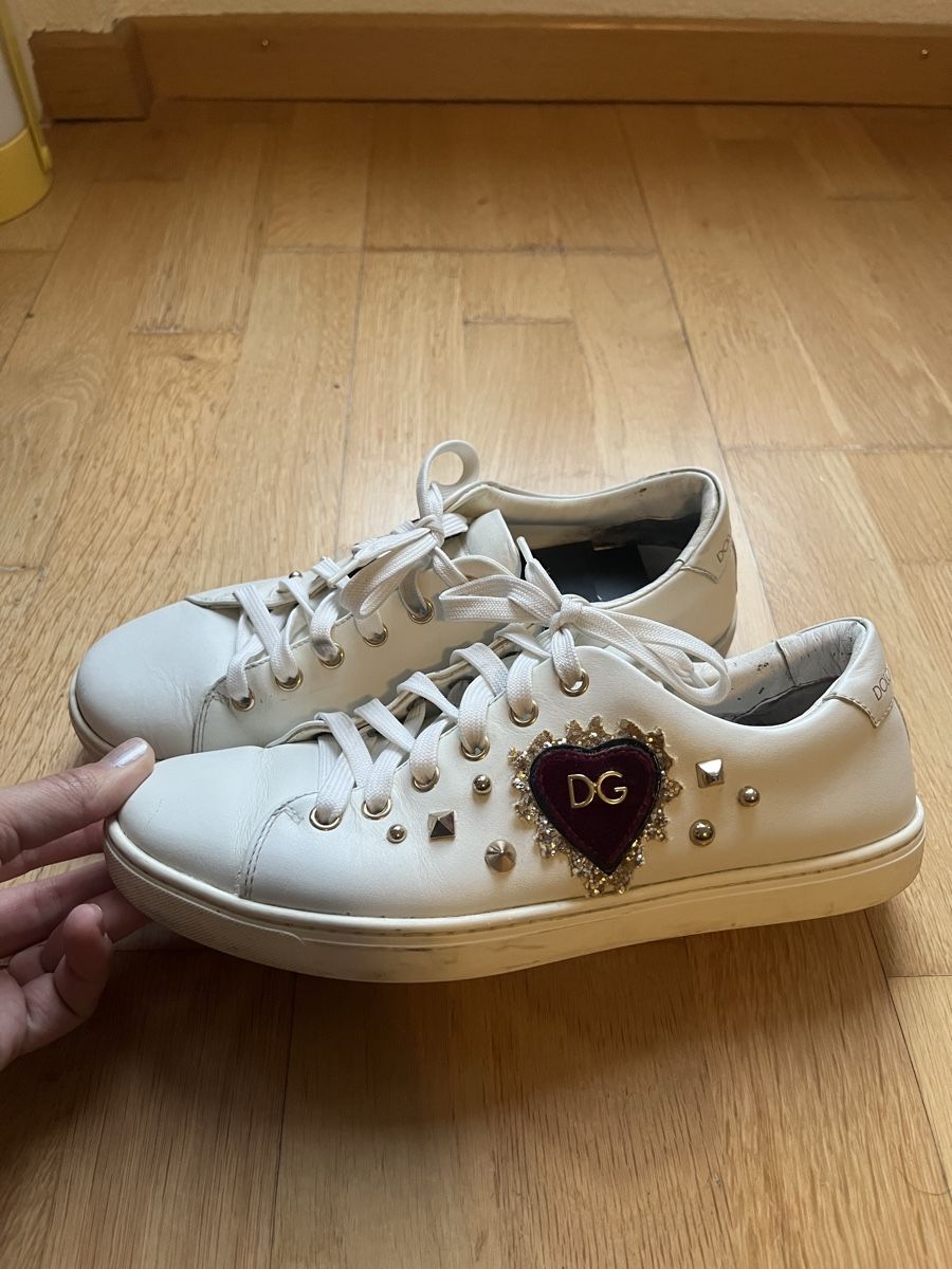 Dolce & Gabbana Scarpe da donna: D&G Leder Sneakers – Usato da Zürich venduto da laribuechel