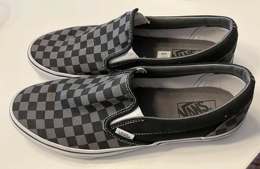 Herrenschuhe: Vans slip on damier – Gebraucht aus Apples von chr_df5d