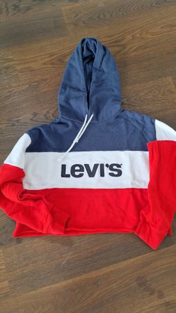 Levi's Hoodie Gr XS kurz, bunte Streifen