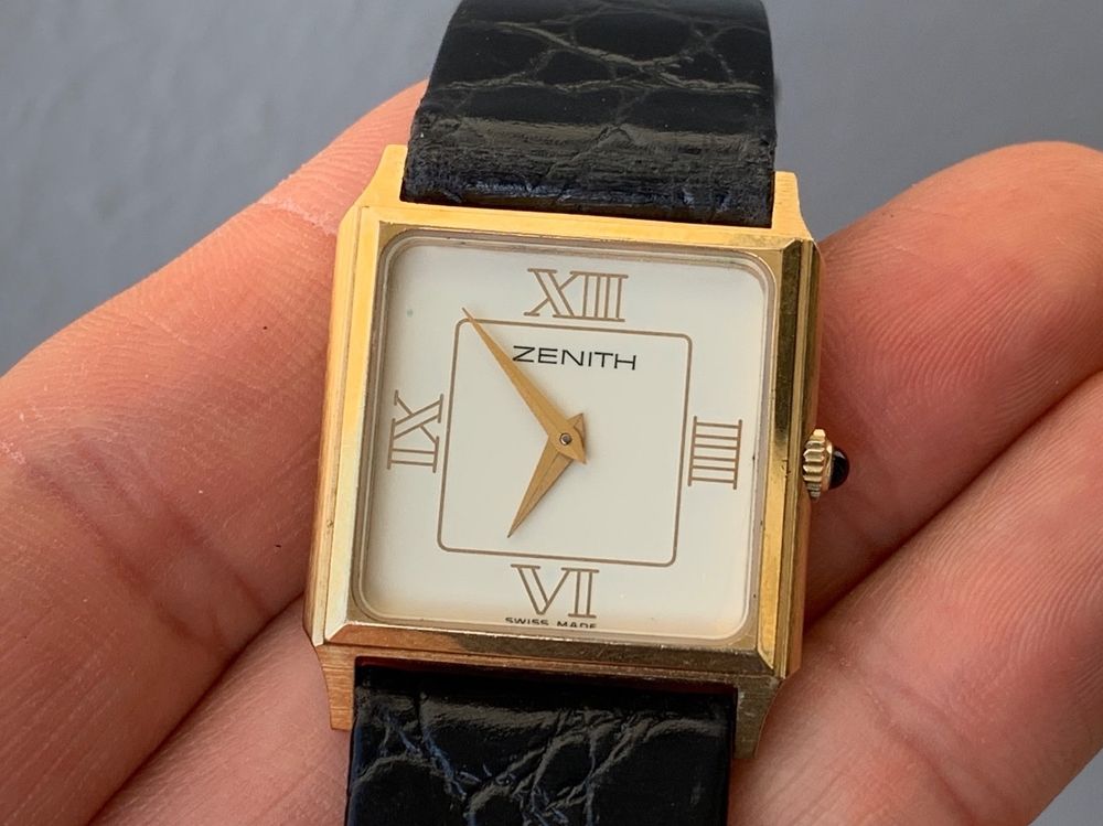 Montre Bracelet Zenith Mécanique Vintage - Modèle 2511, Années 60 - Occasion