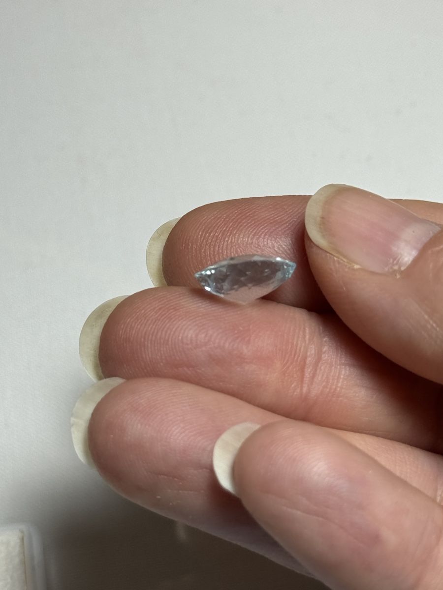 Pietre preziose: Edelstein: Aquamarin aus Brasilien – Nuovo e nell'imballaggio originale da Muttenz venduto da einfach-schoen 1