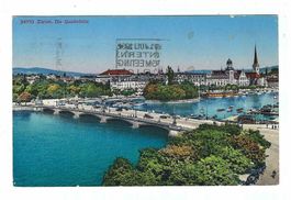 Zürich Quaibrücke 1932 vz