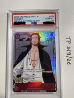 Shanks OP01-120 Manga JP PSA 10