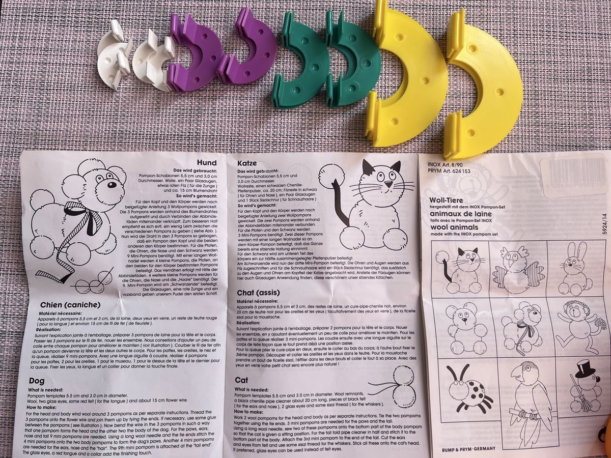Kit bricolage: Pompon-set « Prym » – Usato da Bernex venduto da isa_c5fr 1