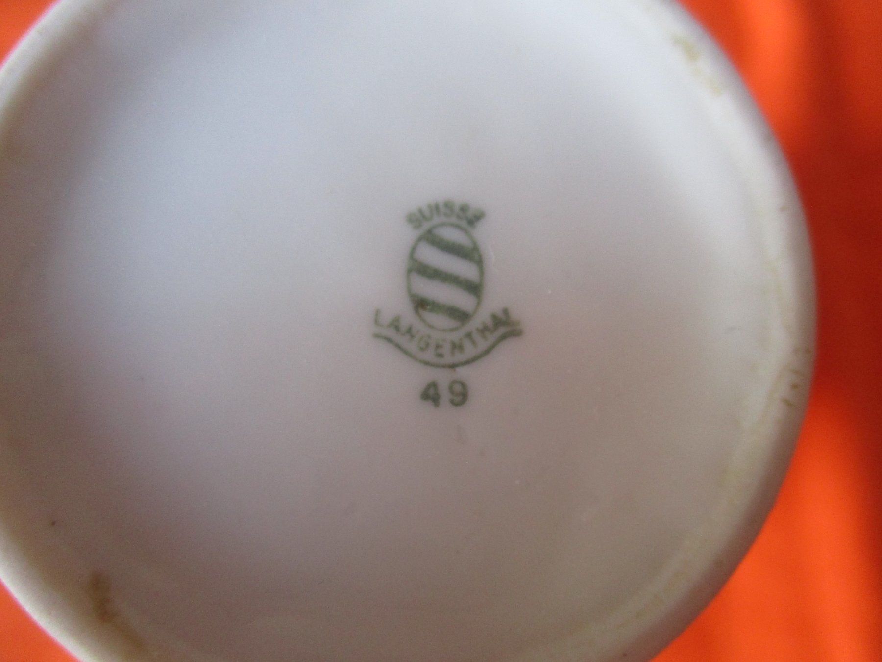 Tasses: Becher Langenthal 1949 – D'occasion à Birsfelden par alles-muss-raus 1