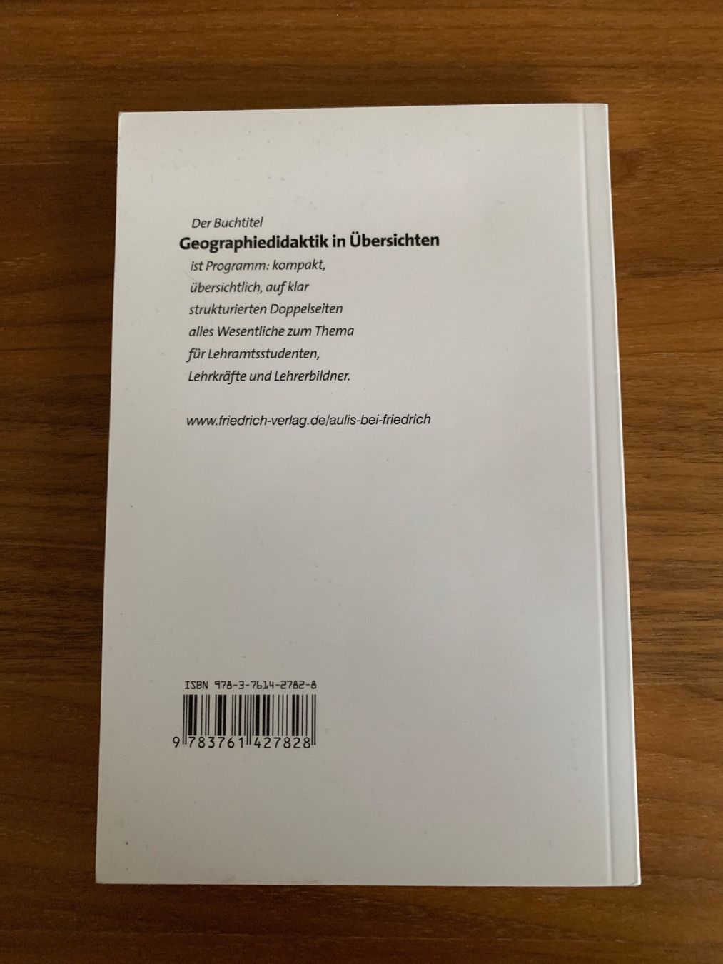 Bücher: Geographiedidaktik in Übersichten – Gebraucht aus Wil SG von Sarinabachmann 1