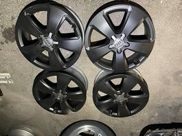 Jantes alu 17" origine Audi, 5x112, propres