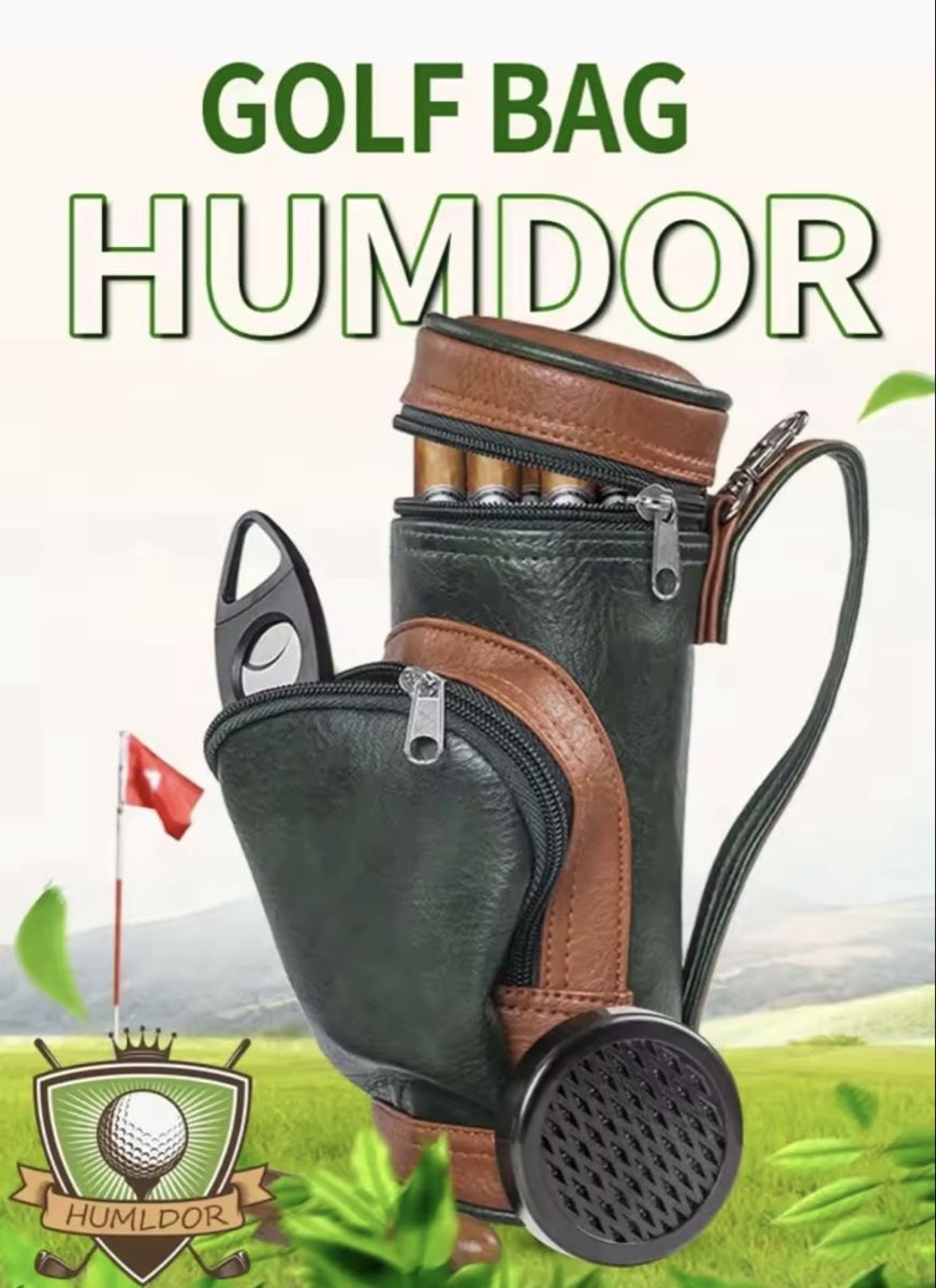 Humidor per sigari: Golf Bag Humidor Cigar Storage  – Nuovo (secondo la descrizione) da Seuzach venduto da Wolf936
