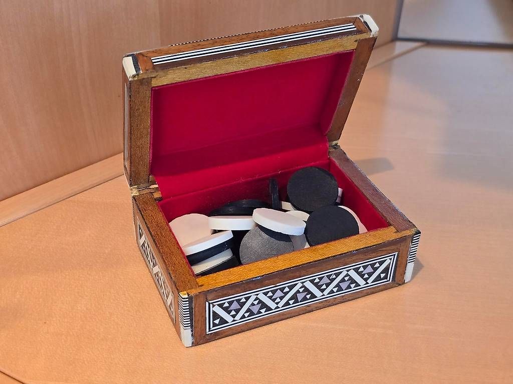 Giochi: Schachbrett & Backgammon, kunstvollem orientalischen Mustern – Usato da Pfeffingen venduto da rov_9frp 3