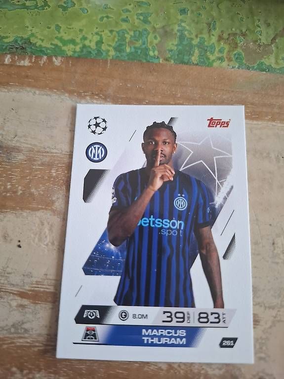 Cartes à collectionner: Fussballsammelkarten Set Inter Mailand  – D'occasion à Pfäffikon SZ par yello13 2