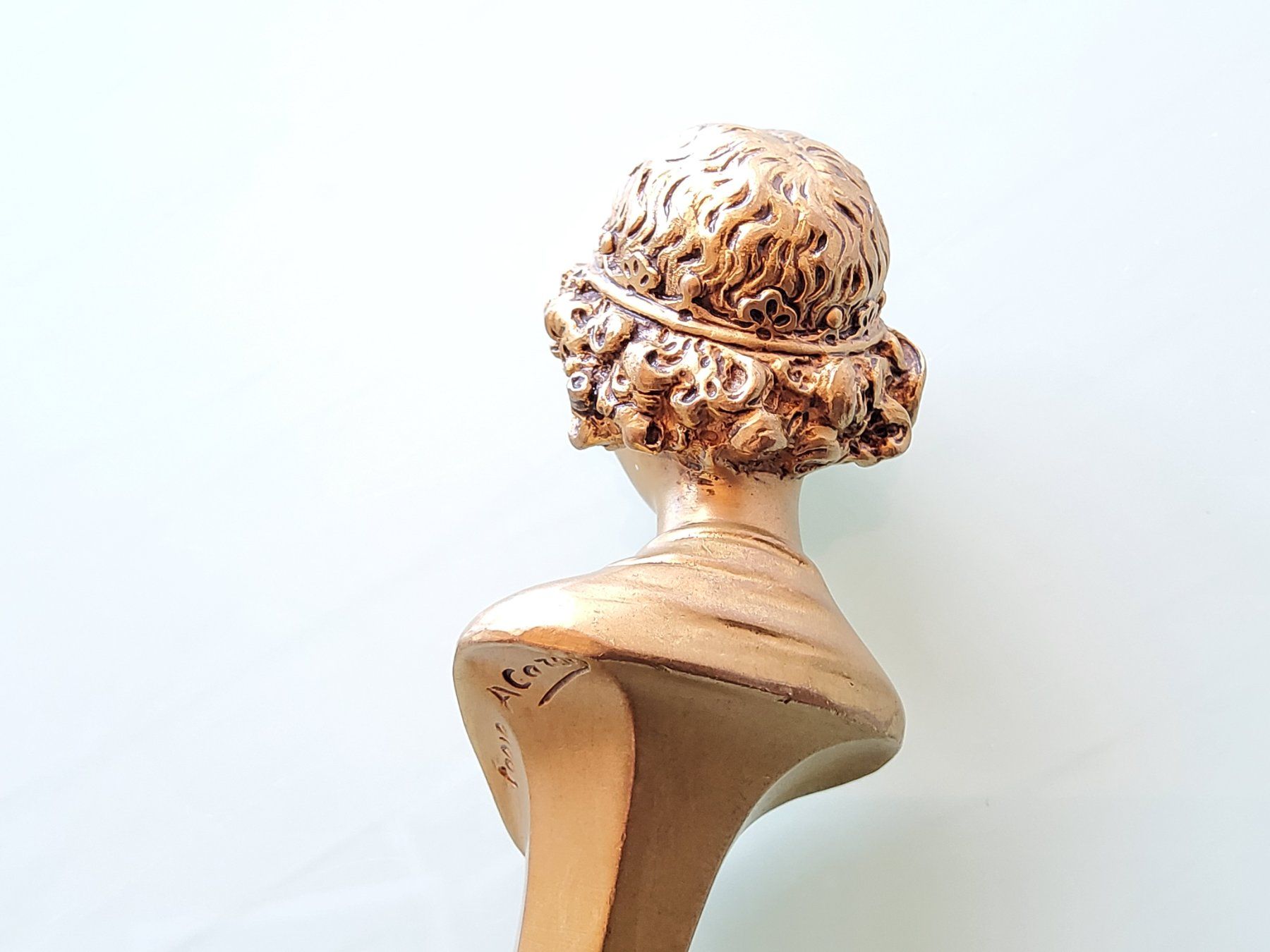 Figuren: Petite sculpture signée  – Gebraucht aus Malleray von Broc-Mo 9