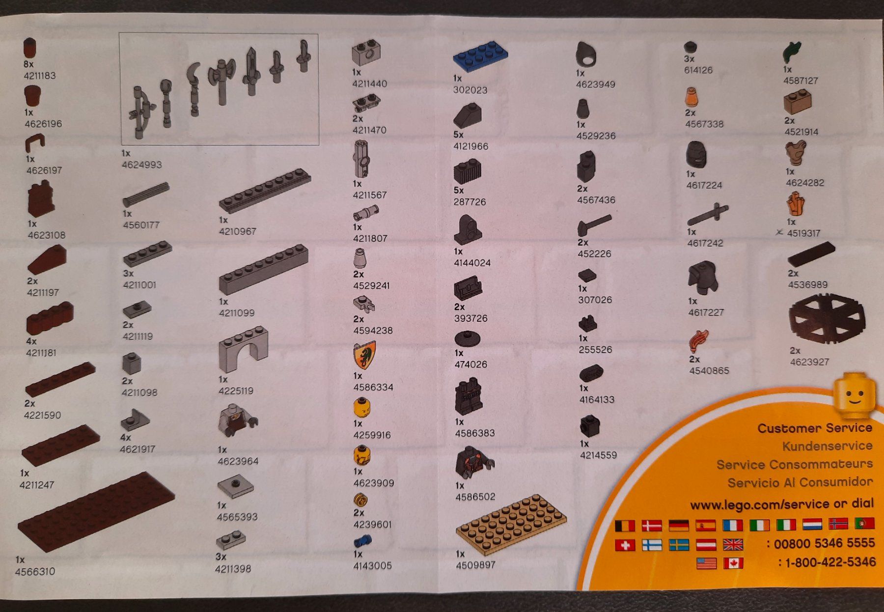 Lego Giocattoli: Lego Kingdoms Set 6918 Blacksmith Attack – Usato da Burgdorf venduto da annalisi 5