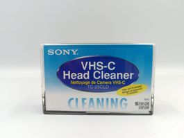 Sony VHS-C Head Cleaner TC-25CLD / Reinigungskassette