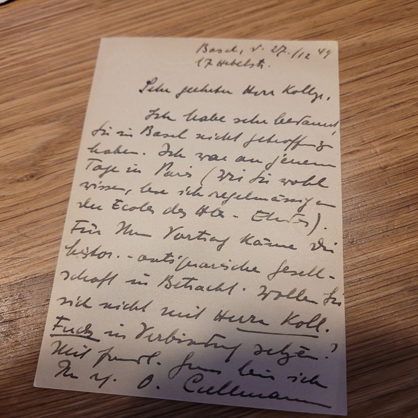 Cartoline postali: GS Bürgenstock Basel 1949 Bern – Usato da Biel/Bienne venduto da Destockweb 1