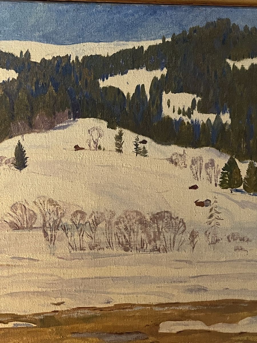 Dipinti: Adolf Tièche Öl auf Leinwand – Usato da Zürich venduto da pat_vb56 2