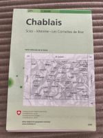 Landkarte 1:50‘000 Chablais - SWISSTOPO 2016 - NEU