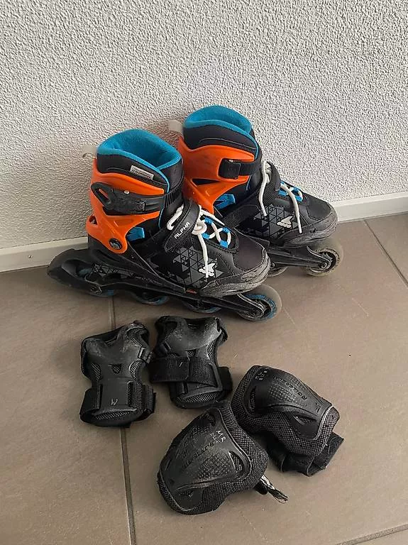 Pattini in linea & Pattini a rotelle: Inlineskates ALPHA Gr. 29-33 – Usato da Cham venduto da tatonka26 1