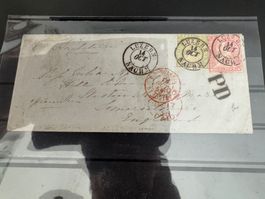 Strubel Brief von Luzern nach England
