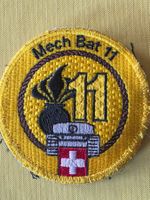 Panzer Abzeichen Badge Mech Bat 11 Braun