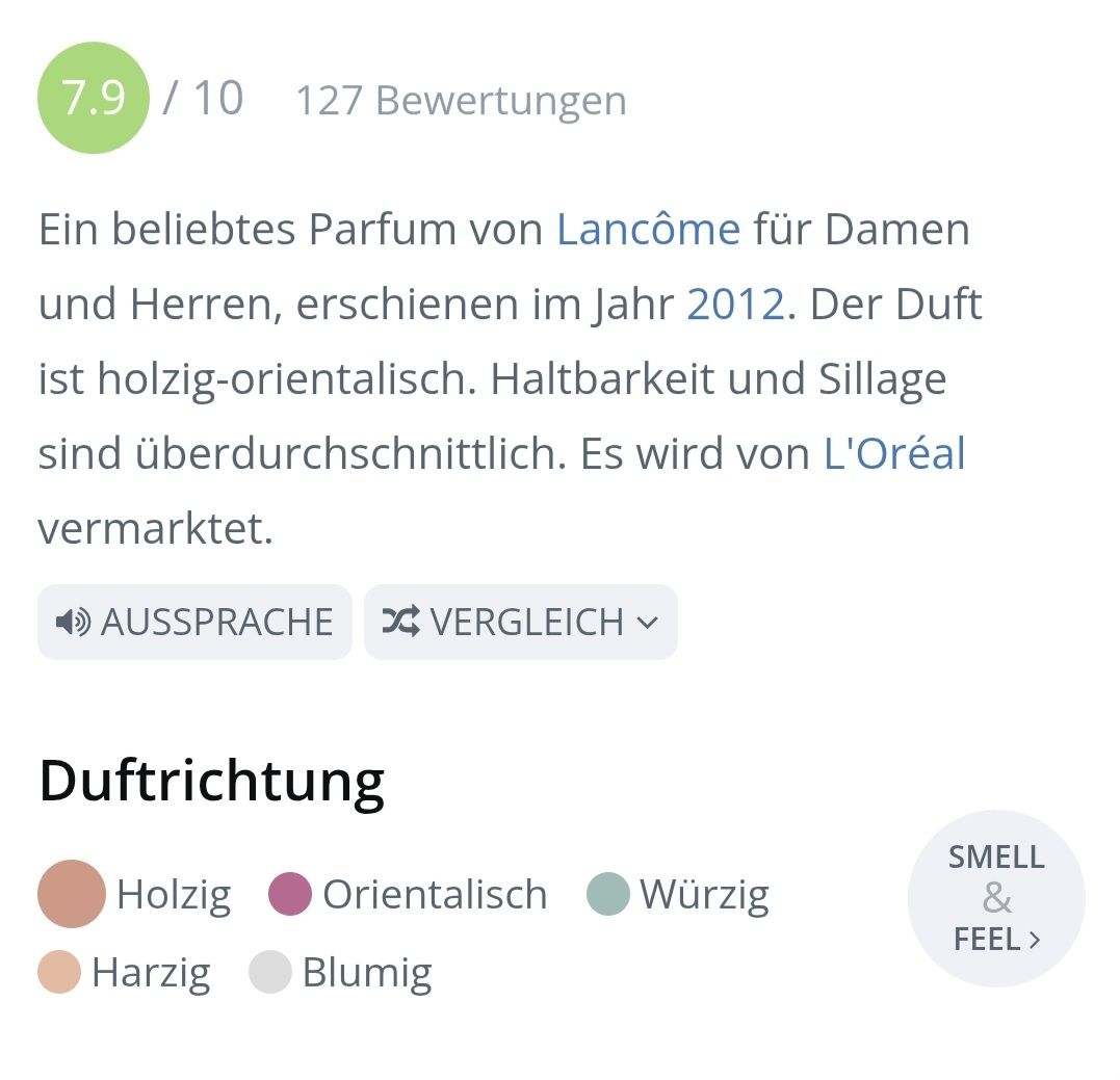 Lancôme Profumi & Eau de Toilette: 5 ml L' AUTRE OUD MAISON LANCOME ABFÜLLUNG – Nuovo (secondo la descrizione) da St. Gallen venduto da CaliSunshine 2