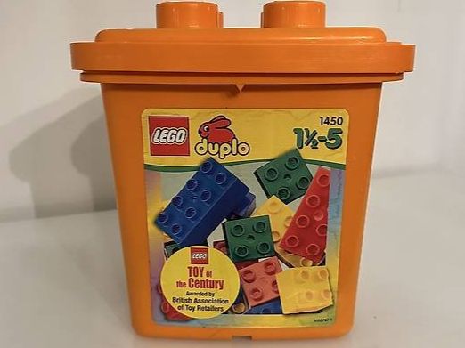 Lego Kit di costruzioni: Lego Duplo 1450, komplett mit original Box – Usato da Uhwiesen venduto da mic_kd6g 2
