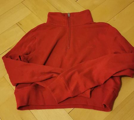 Maglia rossa hollister