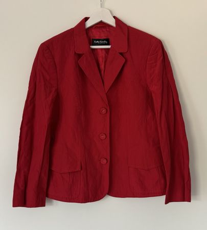 Betty Barclay Blazer Gr. 40 rot - Top Zustand 