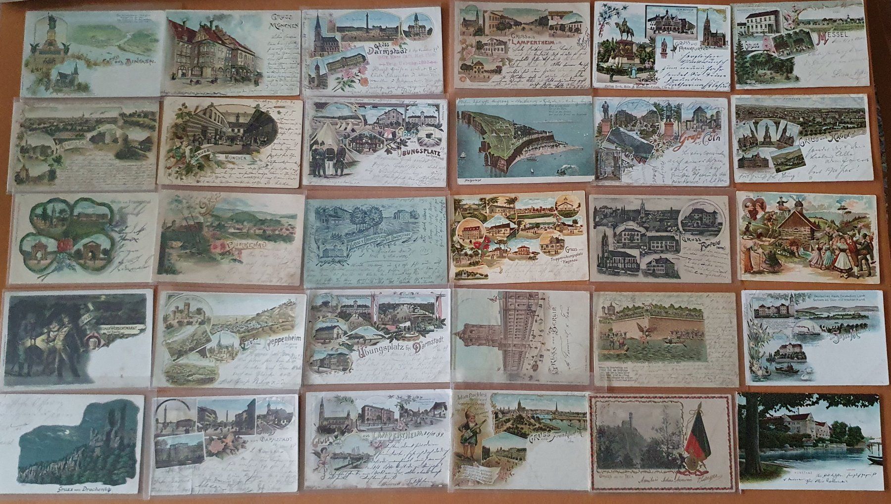 Ansichtskarten: Sammlernachlass Ansichtskarte Deutschland und mehr. – Gebraucht aus Kreuzlingen von Rschweiz1 1