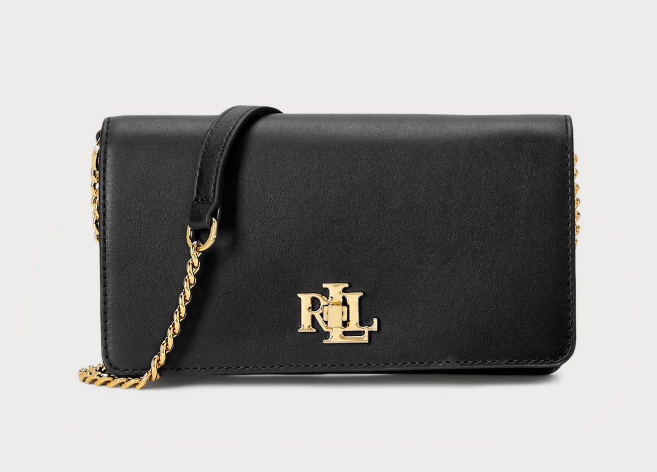 Ralph Lauren Borse da donna: Ralph Lauren LEATHER CROSSBODY TURN-LOCK TECH CASE - schwarz – Nuovo e nell'imballaggio originale da Oberaach venduto da Dandy2021